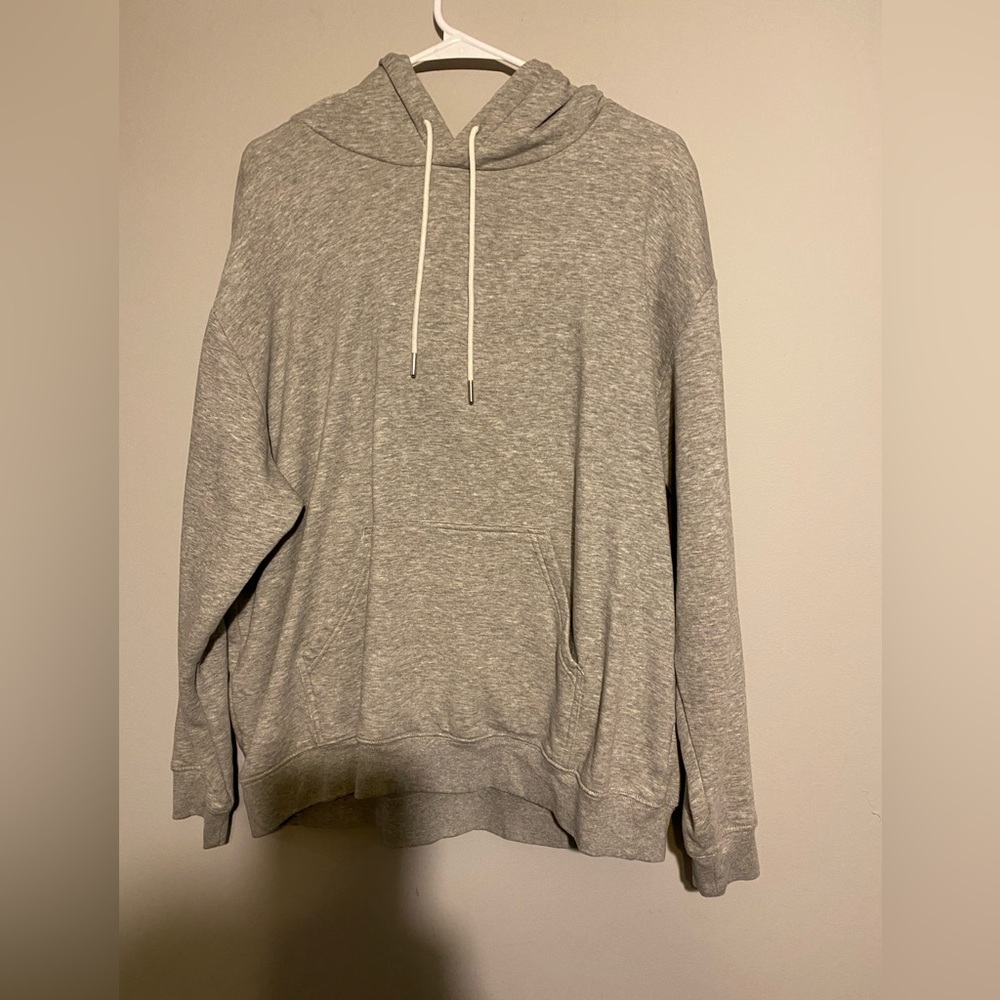 H & M gray sweater hoodie.
